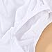 Baby Girl Ruffle Panties Bloomers Diaper Cover S (White)