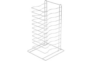 DYNASTEEL Étagère pour Plaques à Pizza - 11 Niveaux