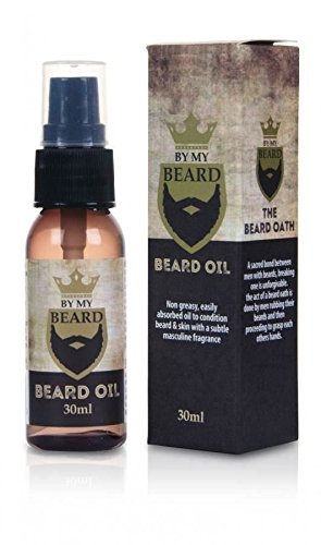 Three packs of by my beard beard oil 30ml