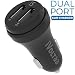 iVoltaa 2 Port Smart Car Charger for Apple iPhone, Samsung , Motorola, Lenovo, Honor, OnePlus, Xiaomi, LeTV, HTC, LG, Pixel, ASUS, Coolpad, Sony, Micromax, Intex, Meizu, Karbonn and all other mobile devices, Tablets, GPS and Other USB rechargeable devices (Black) RS.349.00