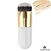 Fashion Base® Foundation Brush - Professional Liquid Foundation Brush - Makeup Bronzer Concealer Brush - Make Up Blusher Brush - Contour Brush - Makeup Brushes - Beauty Cosmetics Tool BB Cream Brush - CC Cream Brush (White Golden CC Cream Brush)