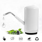 Bombeo eléctrico, carga USB; Bomba De Agua Potable Automática Botella De Agua De Galón Dispensador Portátil De La Bomba De Agua Bebida Eléctrica Al Aire Libre Absorbente De Carga Mineral Usb Casa Cocina