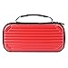 Produktbild Eboxer Anti-Aufprall Console Bag Doppel-Reißverschluss große Kapazität Konsole Tragetasche Mainframe Tasche Aufbewahrungstasche Schutzhülle für Nintendo Switch(rot,Silber,grau)(Rot)