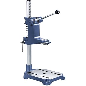 Supporto A Colonna Per Trapano Clarke CDS3 - Con Morsa A Sgancio Rapido, Base In Ghisa