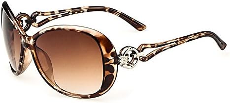GoodPro Summer Sunglasses for Women Retro Vintage Round Glasses 100% UV Protection Ladies Sunglasses GP194W (Leopard)