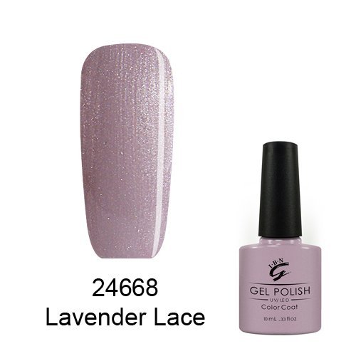 IBN UV/LED Gel Nail Polish Flirtation (24668 Lavender Lace)