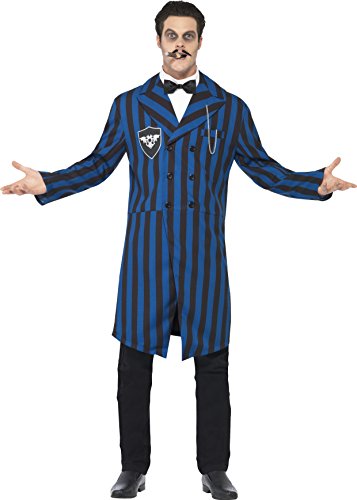 Smiffys Adult men's Duke of the Manor Costume, Jacket, Mock Shirt and Bow Tie, Gothic Manor, Halloween, Size L, 24436 Smiffys Adult men's Duke of the Manor Costume, Jacket, Mock Shirt and Bow Tie, Gothic Manor, Halloween, Size L, 24436