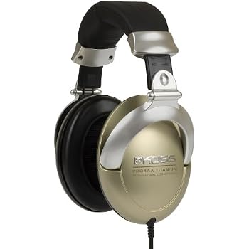 Casque Audio Koss Pro 3AA Titanium - Occasion, Supra-auriculaire, Jack 3.5mm, Argenté