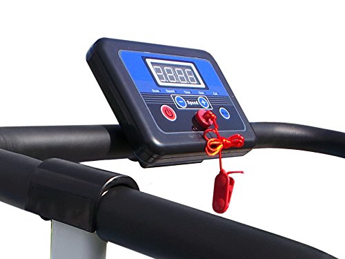 Motorisiertes Laufband 500W mit LCD-Display Elektrisches Fitnessgerät Klappbarer Heimtrainer - 2
