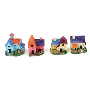 Generic Toys Dollhouse Bonsai Craft Garden Resin Landscape DIY Villa Decor - Pack of 4