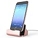 Produktbild shenzoo® Apple iPhone X 8 7 6 6S 5 SE iPod Dockingstation in roségold