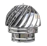 Verhindert den Rückzug der Abgase; Erleichtert die Saugwirkung; Verbessert die Verbrennung; schützt den Schornstein von äusseren Einflüssen wie Regen oder Schnee.