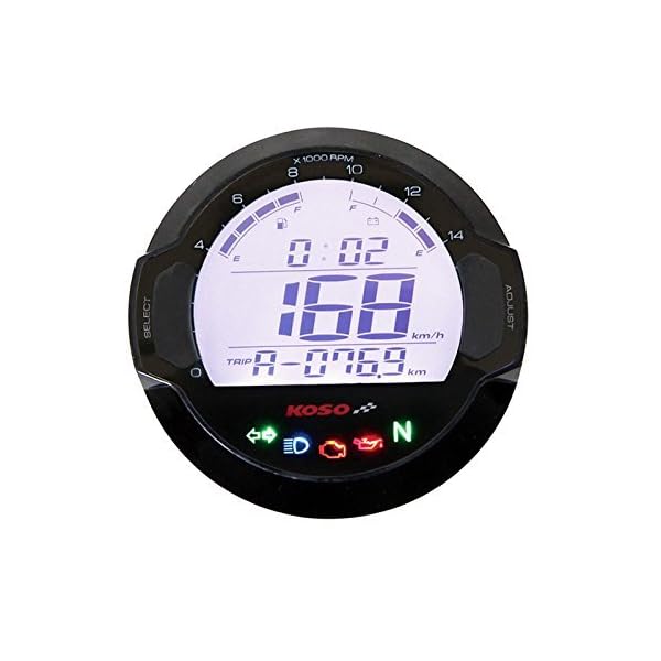 Strumentazione Completa Tonda Tachimetro Contagiri Moto Scooter Koso Dl 03sr Bb642w20 Zonabagagli