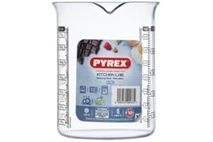 Pyrex Kitchen Lab Misuratore in vetro borosilicato, 0.75 Litri, 750 ml