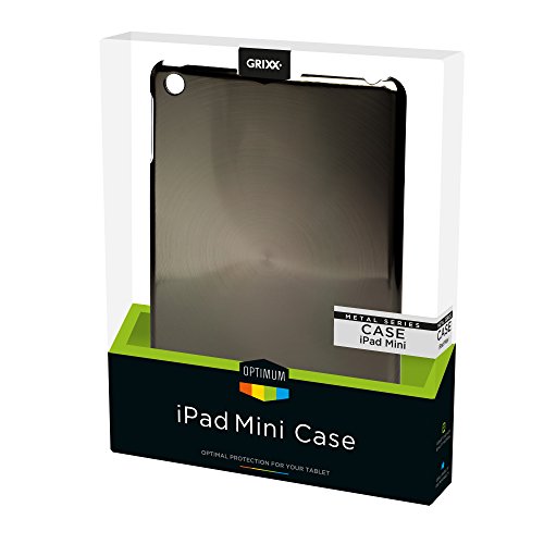 Preisvergleich Produktbild Grixx GRIPMMC01 Metal Look Optimum Case für Apple iPad Mini