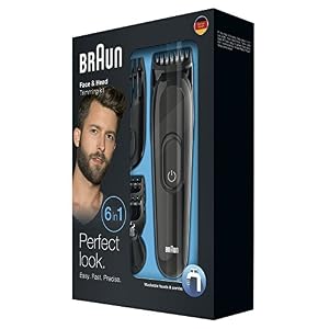 Braun Multi Grooming Kit, 6-in-1 Beard and Hair Trimming Kit with Nose Trimmer Attachment - Image 7