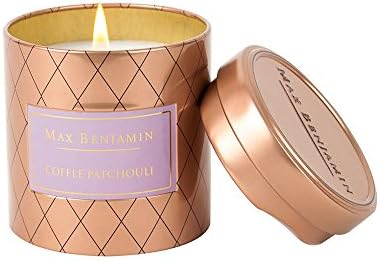 Max Benjamin Patchouli (Coffee Scented Candle in tin)