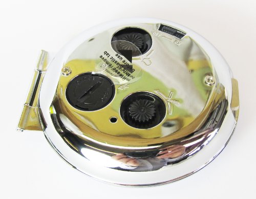 Widdop Bingham Metall-Reisewecker, klappbar, großes Zifferblatt - 3