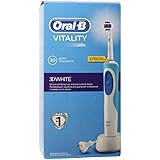 Oral-B Vitality White & Clean - Cepillo de dientes eléctrico con tecnología Braun