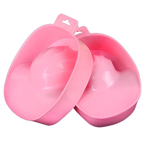 Fashion Gallery 2 Soaking Soak Bowl Tray Nails Art Acrylic UV Gel Tip Soaker Tool