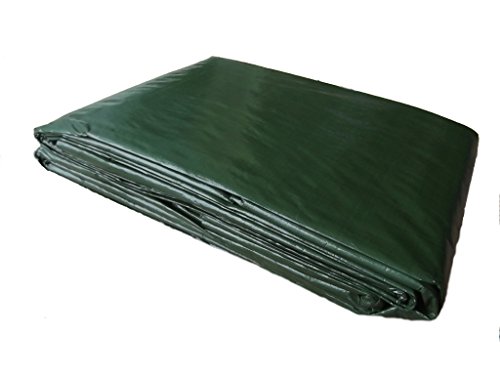 Universal Schutzplane 2m x 3m = 6m², UV beständig 180g/m²– Grün Gewebeplane, Bootsplane, Abdeckplane wasserdicht, extrem reißfest, verschiedene Größen wählbar!
