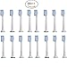 Produktbild U-Prime® Ersatz Aufsteckbürsten,Kompatibel mit Philips Sonicare HX6054 Sensitive Standard Aufsteckbürsten(für elektrische Zahnbürsten), 16 Stück( 4er-Pack).