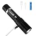 Produktbild Nasharia LED Taschenlampe, USB Wiederaufladbare LED Taschenlampen 1000 Lumens Tragbar Wasserfest Zoombar Taschenlampe mit 3 Modi für Kinder, Outdoor Camping Wandern, Inklusive 18650 Batterie