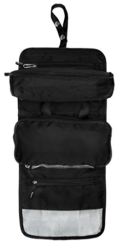 Travando ® Premium Kulturbeutel zum Aufhängen | Kulturtasche mit extra vielen Fächern für Damen und Herren | Waschtasche | Beauty Case | Kosmetiktasche | Waschbeutel | Reise Toilettentasche - 9
