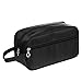 Produktbild Unisex Männer Frauen Tragbare Wasserdichten Große Kapazität Travel Tasche Waschen Rasieren Tasche Make-up Kulturbeutel Dunkel Schwarz