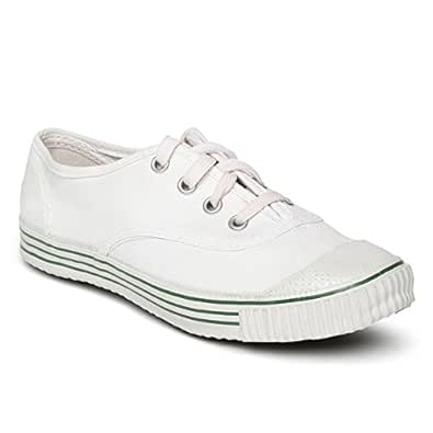 black and white school shoes