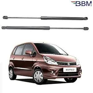 BBM Heavy Duty High Performance car Dicky Shocker/Diggi Lifter Spring compatible with Maruti Suzuki Zen Estilo [ Set of 2 ]