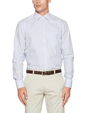 Seidensticker Herren Businesshemd Modern Langarm mit Kent-Kragen bügelfrei