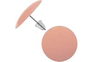 SOULCATS Soul-Cats® Un paio di graziosi orecchini a bottone in acrilico con spilla in acciaio inossidabile, rotondi