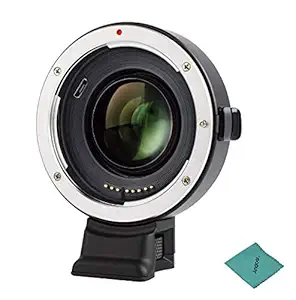 Viltrox EF-E II Lens Mount AF Auto Focus Reducer Speed Booster Adapter for Canon EF Lens to Sony E-Mount Camera