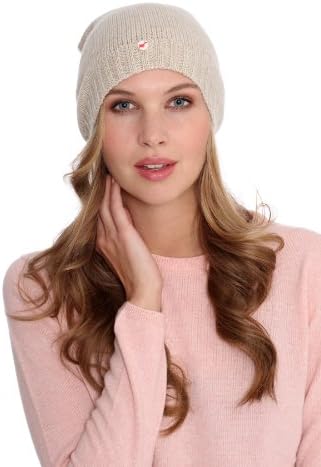 Eshebo Women's Beanie -  Beige - Linen - One size