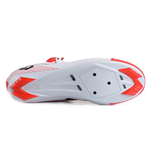 Herren/Mann Professionelle Radschuhe Rennrad Fahrradschuhe(Wählen Sie eine Größe mehr als üblich) - 6