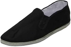 Budoten Tai Chi Schuh, Segeltuch, Stoffsohle