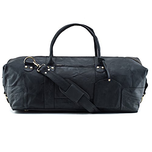 A.P. Donovan – Leder Reisetasche Herren 65cm - 6