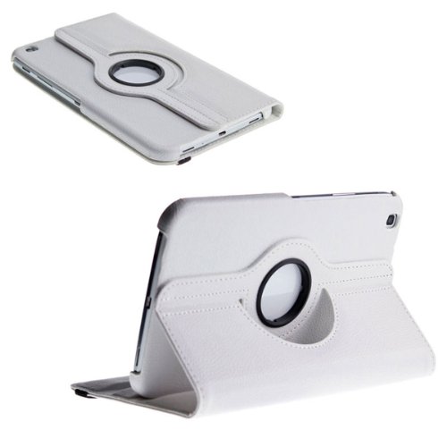 3in1 SET Tab3 8.0 360° Schutzhülle + Folie + Pen Samsung Galaxy Tab 3 8.0 SM-T310 T311 T315 Tasche Etui (Weiß) - 3