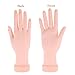 Anself Nail Art Painting Flectional Mannequin Model Fake Plastics Practice Hand