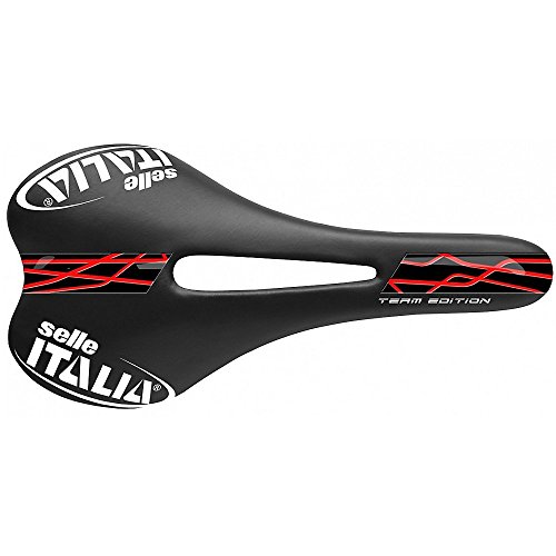 Selle Italia SLR Team Edition Flow Sillín, Hombre, Negro, S2