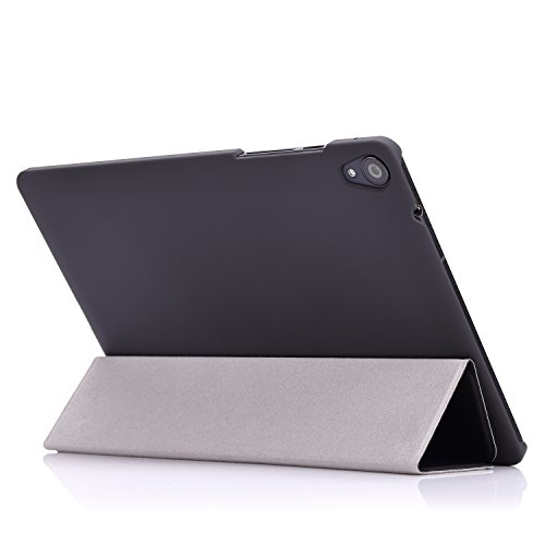 Google Nexus 9 Hülle Case – MoKo Ultra Slim PU Leder Tasche Schutzhülle Lederhülle Folio Smart Cover mit Auto Wake/Sleep Funktion für Google Nexus 9 8.9 Zoll Android 5.0 Tablet-PC von HTC T1,SCHWARZ - 3