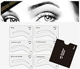 Augenbrauen Schablone für die perfekt gezupften und...