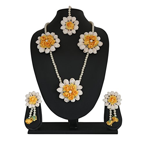 The Peacock Studio Yellow Fabric Rose 