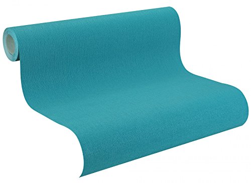 Tapete Rasch Home Vision Uni türkis 741346