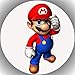 Produktbild Fondant Tortenaufleger Tortenbild Geburtstag Super Mario P10