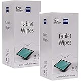 Zeiss Tablet, Screen, Lens Wipes - 2 Pack, 240 Wipes