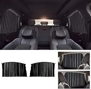 AZOD Car Curtain Sunshade Car Sunscreen Magnetic Auto Retractable Glass Side Window Summer Magnet Sunshade Suitable for car