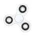 Price comparison product image Spinner Fidget Toy EDC ADHD Focus Ultra Durable High Speed Si3N4 Hybrid Ceramic Bearing 1-3 Min Spins Non-3D Printed (White)