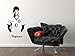 Price comparison product image Neymar da Silva wall sticker , decal ideal for any smooth flat plastered walls, metals or glass size 960mm x 560mm instant transformation , easy to apply. please message us your prefered colour as black will be sent as default colour.
